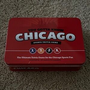 Chicago Sports Trivia Game - Red